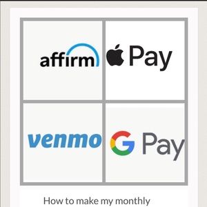 NEW PAYMENT FORM ON POSHMARK with AFFIRM